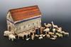 Appraisal: EARLY FOLK ART TOY - Early German Noah's Ark with