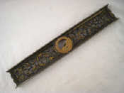 Appraisal: A cabinet quality patent cast iron spirit level the brass