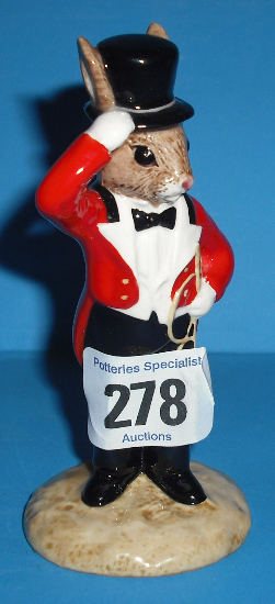 Appraisal: Royal Doulton Bunnykins Figure Ringmaster DB Limited Edition with Certificate