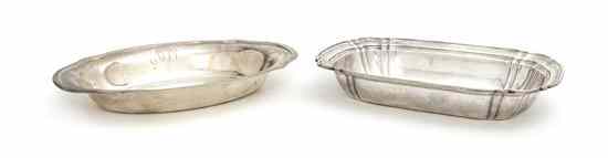 Appraisal: Two American Sterling Silver Serving Bowls Gorham and Wallace the