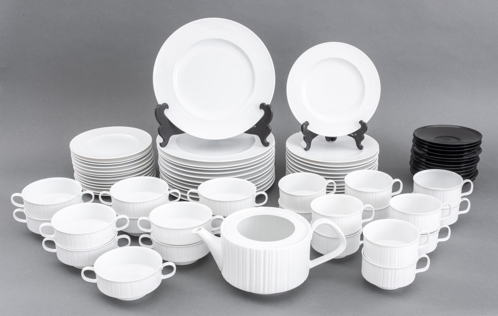 Appraisal: ROSENTHAL VARIATIONS ASSEMBLED SERVICE Rosenthal partial assembled porcelain service in