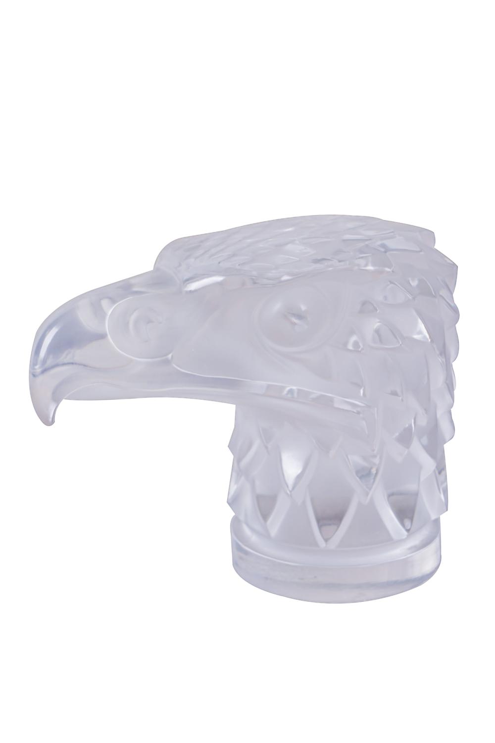 Appraisal: LALIQUE EAGLE MASCOT inches high Condition