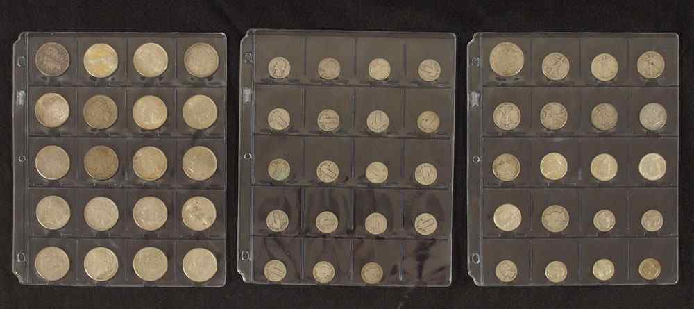 Appraisal: COLLECTION OF US SILVER COINS MORE To include Morgan dollars