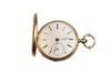 Appraisal: POCKET WATCH - Ulysse Bourgoin K gold hunter case patent