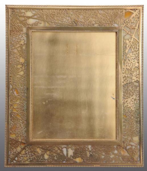 Appraisal: Bronze Tiffany Pine Needle Pattern Picture Frame Description Marked Tiffany