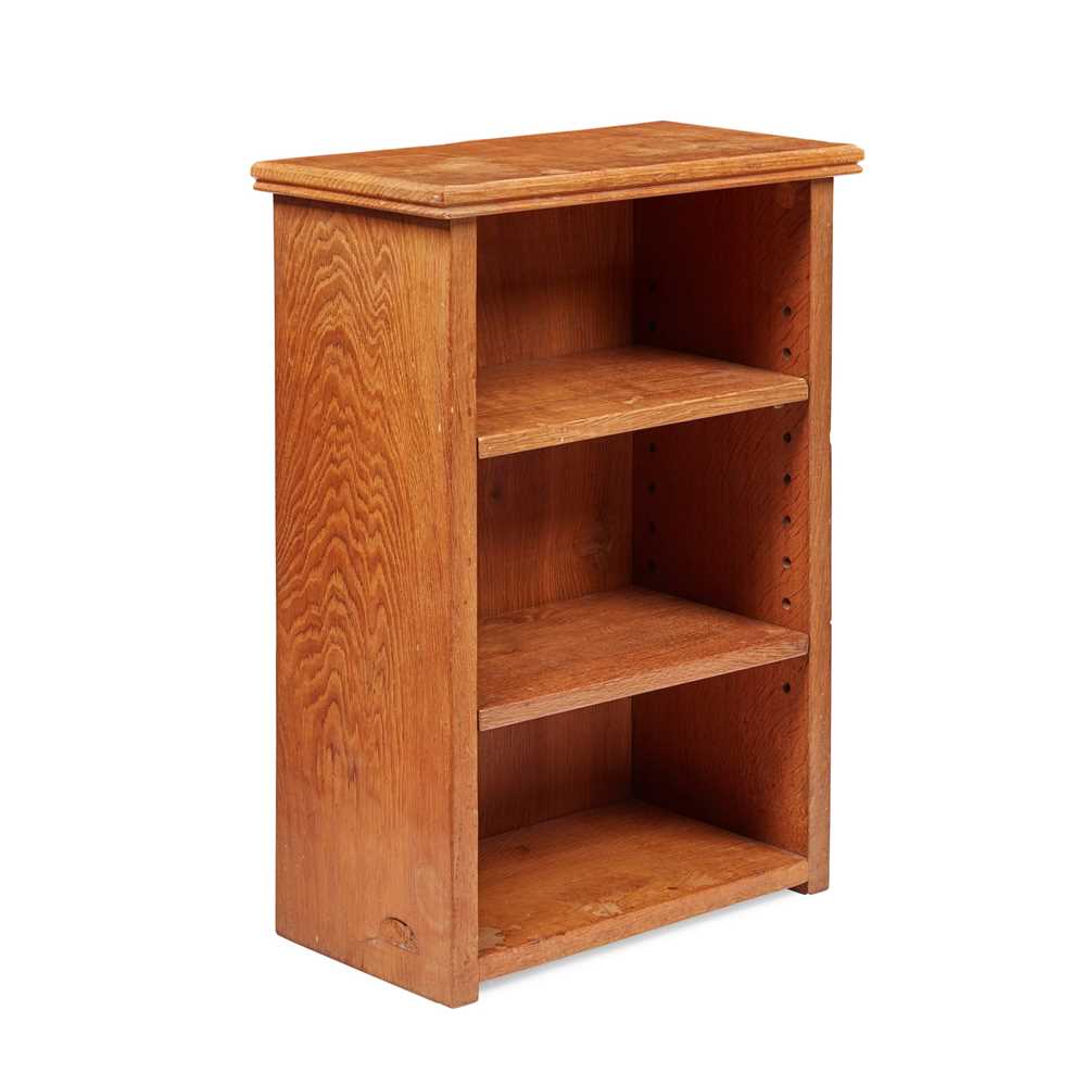 Appraisal: ROBERT 'MOUSEMAN' THOMPSON BRITISH - BOOKSHELF CIRCA oak with carved