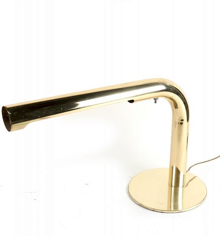 Appraisal: Robert Sonneman Desk Lamp Robert Sonneman desk lamp with a