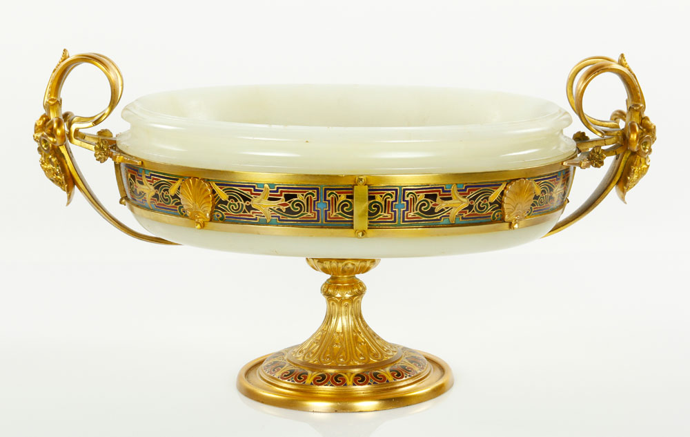 Appraisal: - th C French Center Bowl th century French center