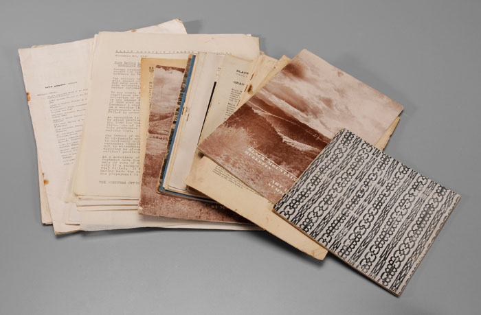 Appraisal: Black Mountain College Archive circa - publications and letters relating