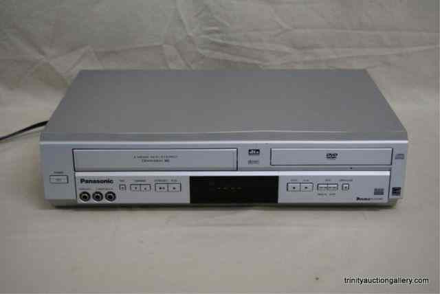 Appraisal: Panasonic Double Feature VCR - DVD PlayerModel PV-D S plays