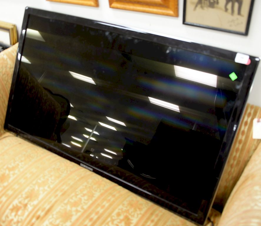 Appraisal: Samsung flat screen TV model UN C WF inch Samsung