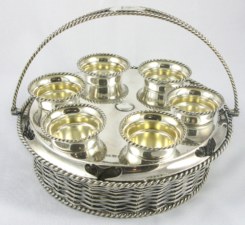 Appraisal: AN ELKINGTON CO ENGLISH ELECTROPLATED SILVER VODKA SET pieces including