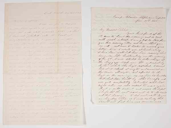 Appraisal: Civil War-Era Letters of Thomas H Wentworth th Maine Infantry