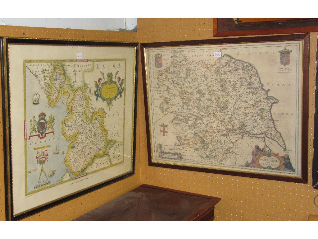 Appraisal: Two framed maps