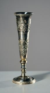 Appraisal: th C Russian Silver Kiddush Cup Russian early th C