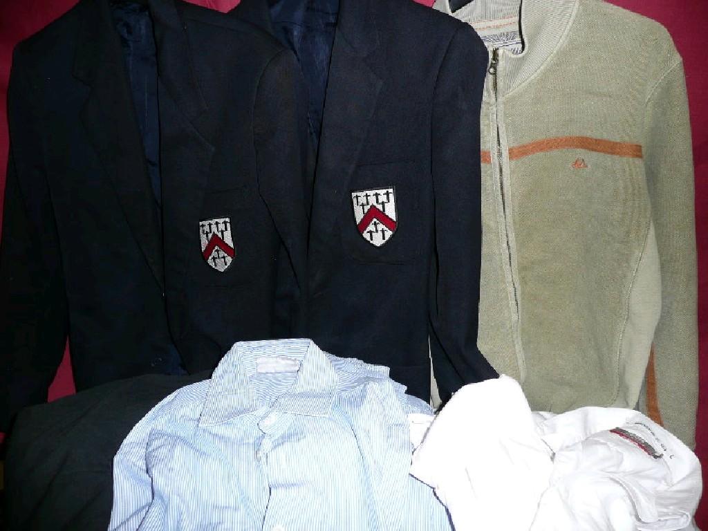 Appraisal: A quantity of boys school wear - shirts trousers two