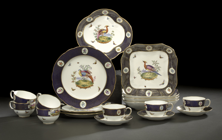 Appraisal: Forty-One-Piece Collection of Copeland-Spode Porcelain Dinnerware first quarter th century