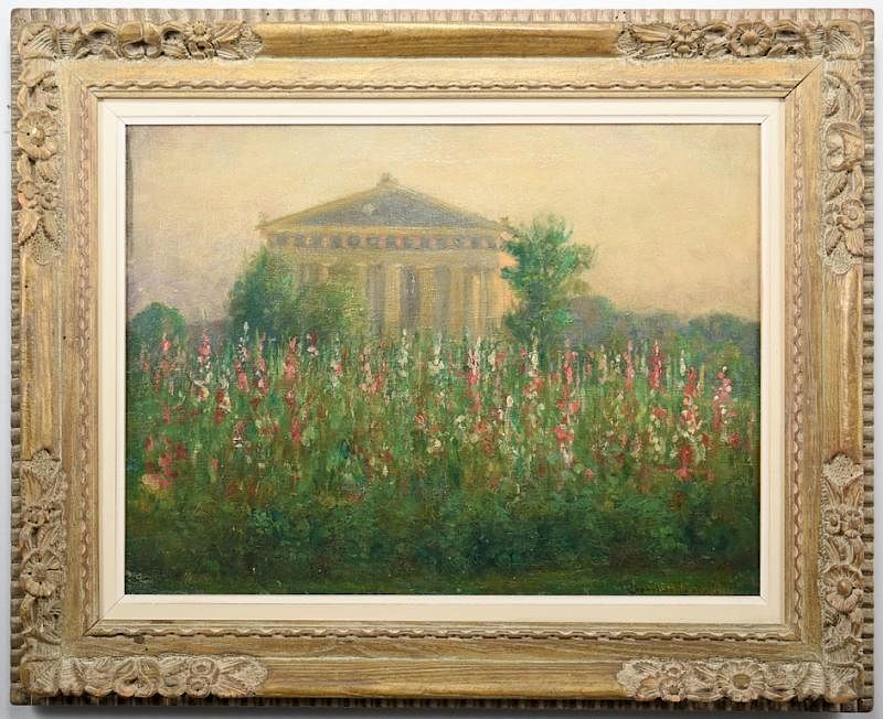 Appraisal: Cornelius Hankins O C Parthenon Stringfield Frame Cornelius Haly Hankins