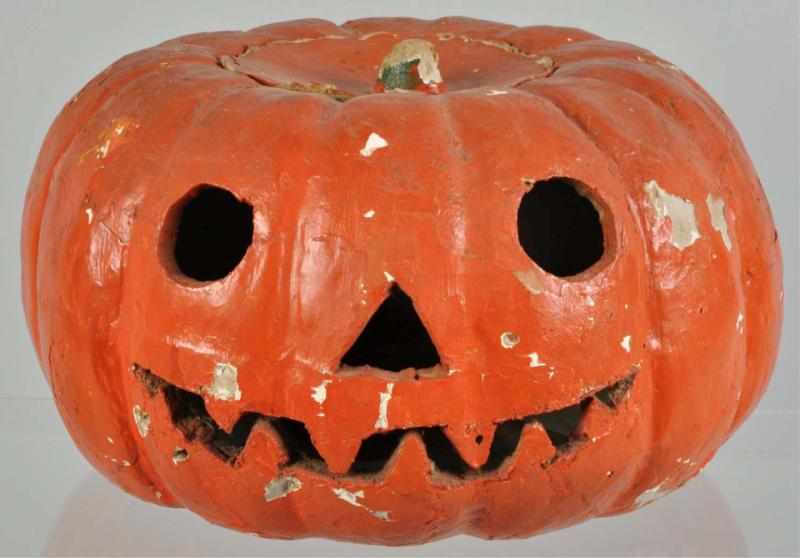 Appraisal: Large Composition Halloween Jack O Lantern Description Unusual size and