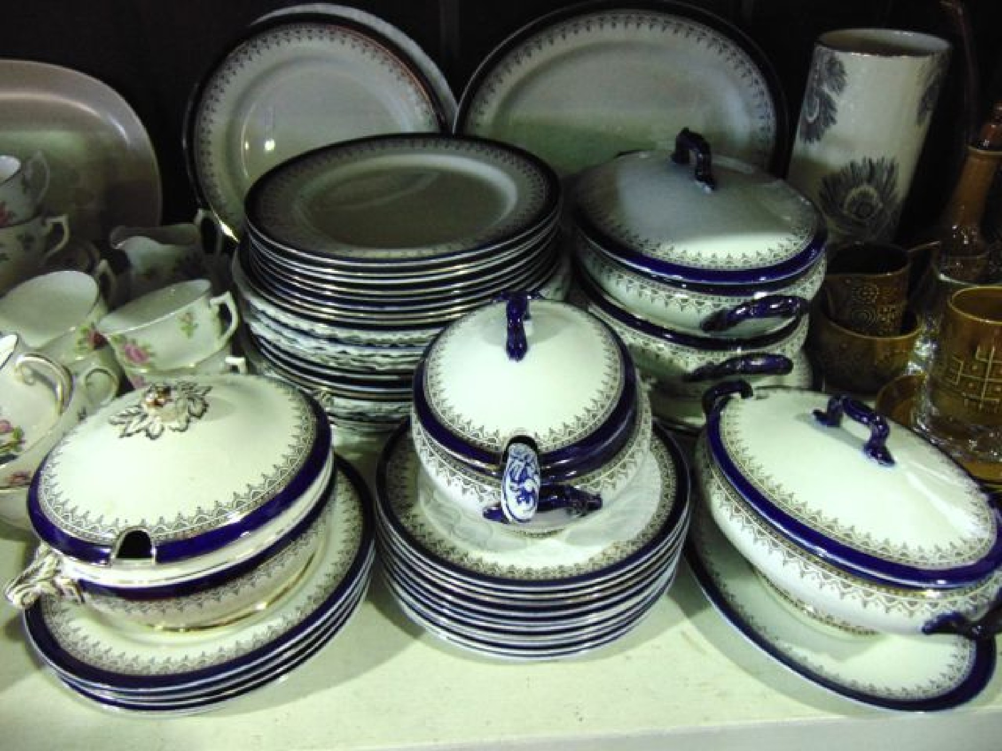 Appraisal: A quantity of Royal Doulton Belmont pattern dinner wares with