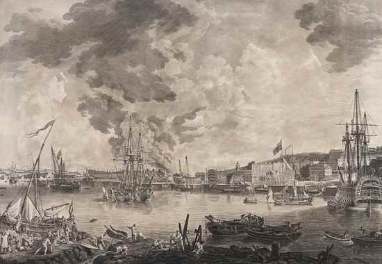 Appraisal: After Richard Paton View of the Royal Dock Yard at