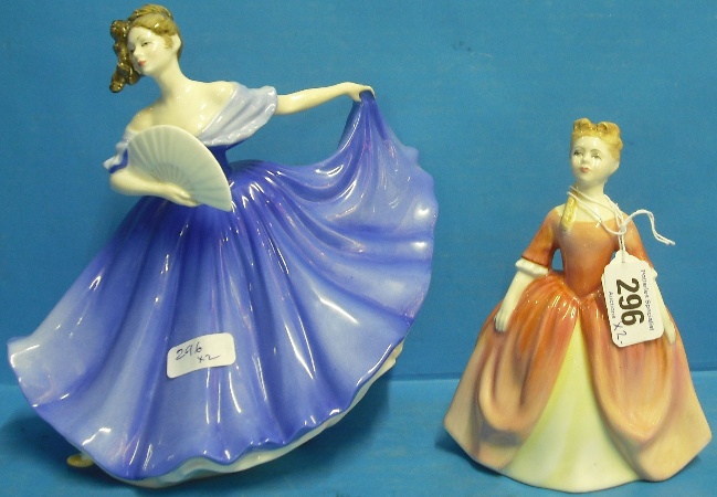 Appraisal: Royal Doulton Figure Elaine HN and Debbie HN