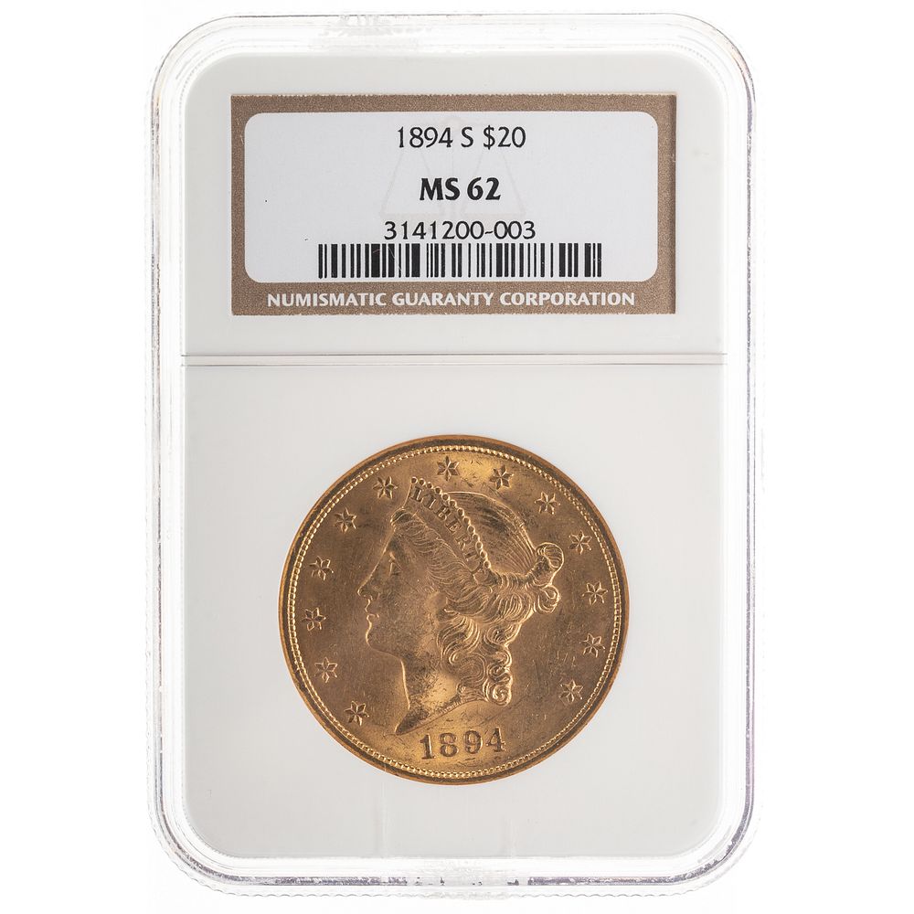 Appraisal: -S Liberty Double Eagle NGC MS