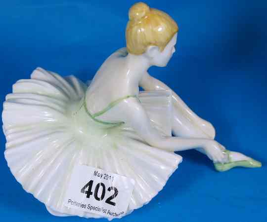 Appraisal: Royal Worcester Figure Reflection Ballerina