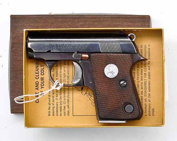 Appraisal: Colt Automatic Caliber Semi-Auto Pistol ACP cal '' barrel S