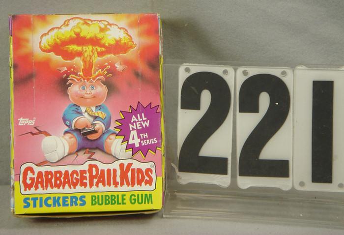 Appraisal: Garbage Pail Kids th Series Stickers mint in original box