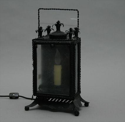 Appraisal: Electrified Tole Lantern