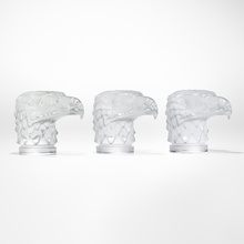 Appraisal: Ren Lalique T te d'Aigle car mascots set of three