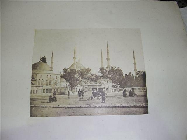 Appraisal: JAMES ROBERTSONFigures with the Mosque of St Sophia Constantinople in