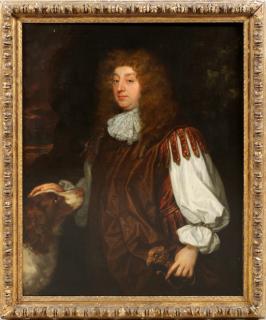 Appraisal: AFTER SIR PETER LELY OIL ON CANVAS AFTER SIR PETER