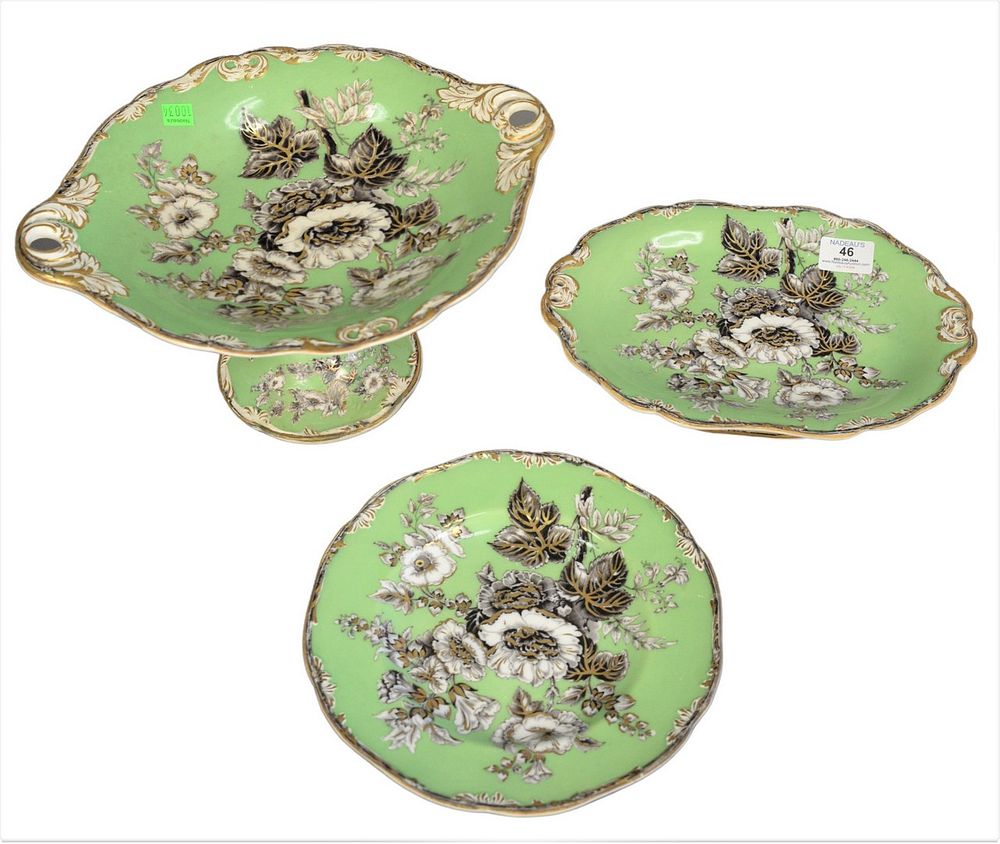 Appraisal: Piece Lot to include piece set of Wedgwood Hollyhock in