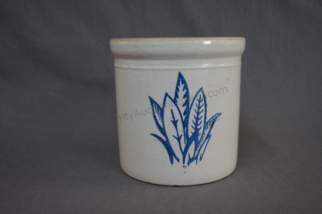 Appraisal: Western Stoneware Two Gallon Pickle Crock Open crock in a