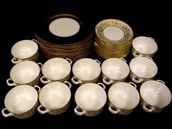 Appraisal: Mid- th C English ceramics thirty six pieces C Royal