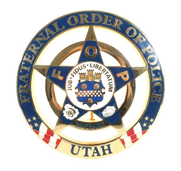 Appraisal: Utah Fraternal Order of Police Years Badge Featured in this