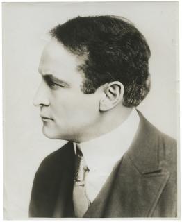 Appraisal: Houdini Harry Ehrich Weiss Profile Portrait Photograph New York s