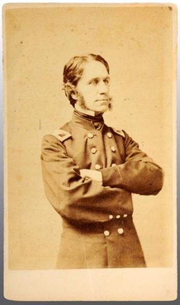 Appraisal: Colonel Eben Francis Stone CDV Description Colonel Company A th