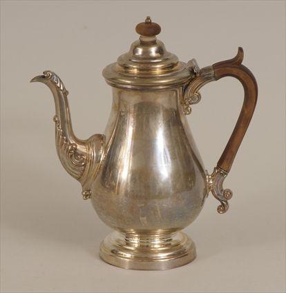 Appraisal: American Silverplate Presentation Coffee Pot in Provenance The Estate of