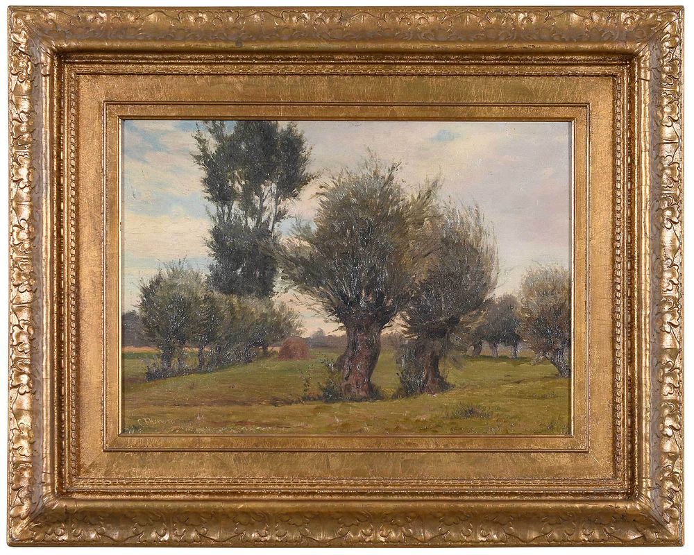 Appraisal: Charles Francis Browne American - Summer Landscape signature incised in