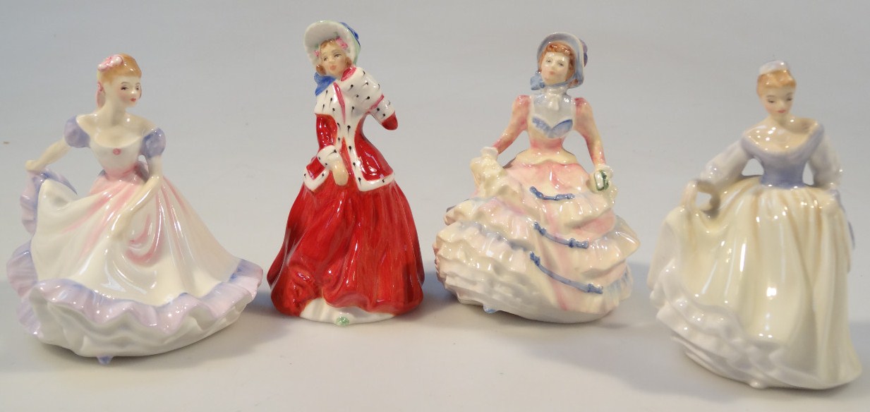 Appraisal: Various Royal Doulton figures to include Innette HN cm high