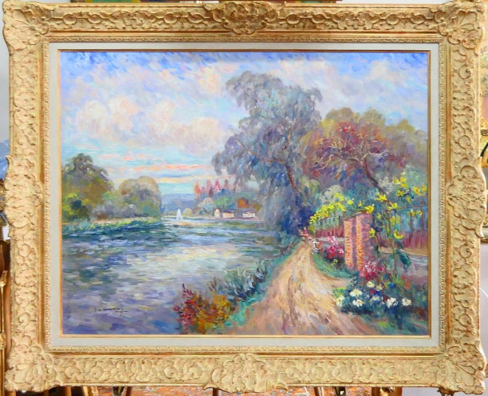 Appraisal: ISABELLE GANAY FRANCE b WALLY FINDLAY OIL Isabelle Ganay FRENCH