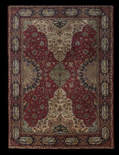 Appraisal: Persian Tabriz Carpet ' x '