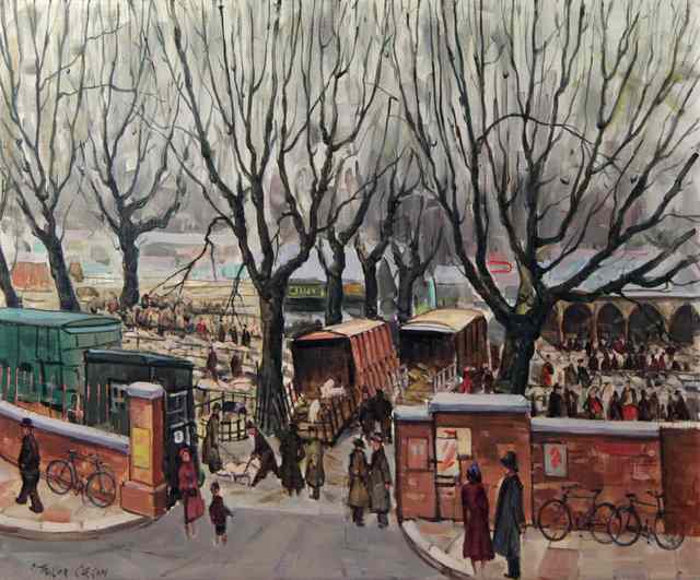 Appraisal: Robert Taylor Carson ARUAOLD MARKET GLOUCESTERsigned lower left R Taylor