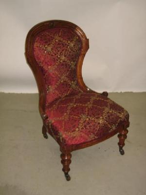 Appraisal: A MAHOGANY ELBOW CHAIR of Hepplewhite type arched back with