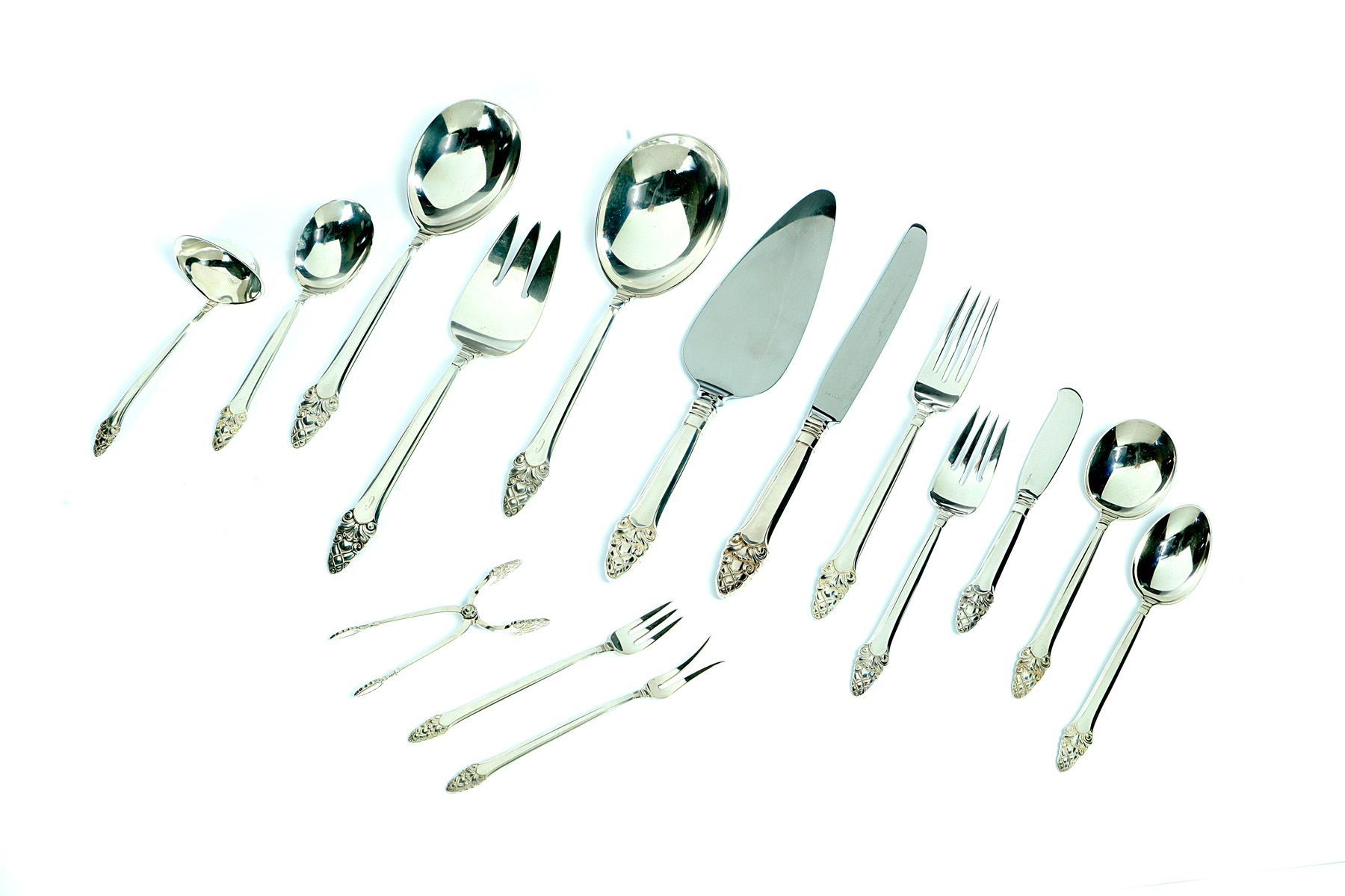 Appraisal: GORHAM STERLING SILVER FLATWARE SERVICE IN THE SOVEREIGN PATTERN American