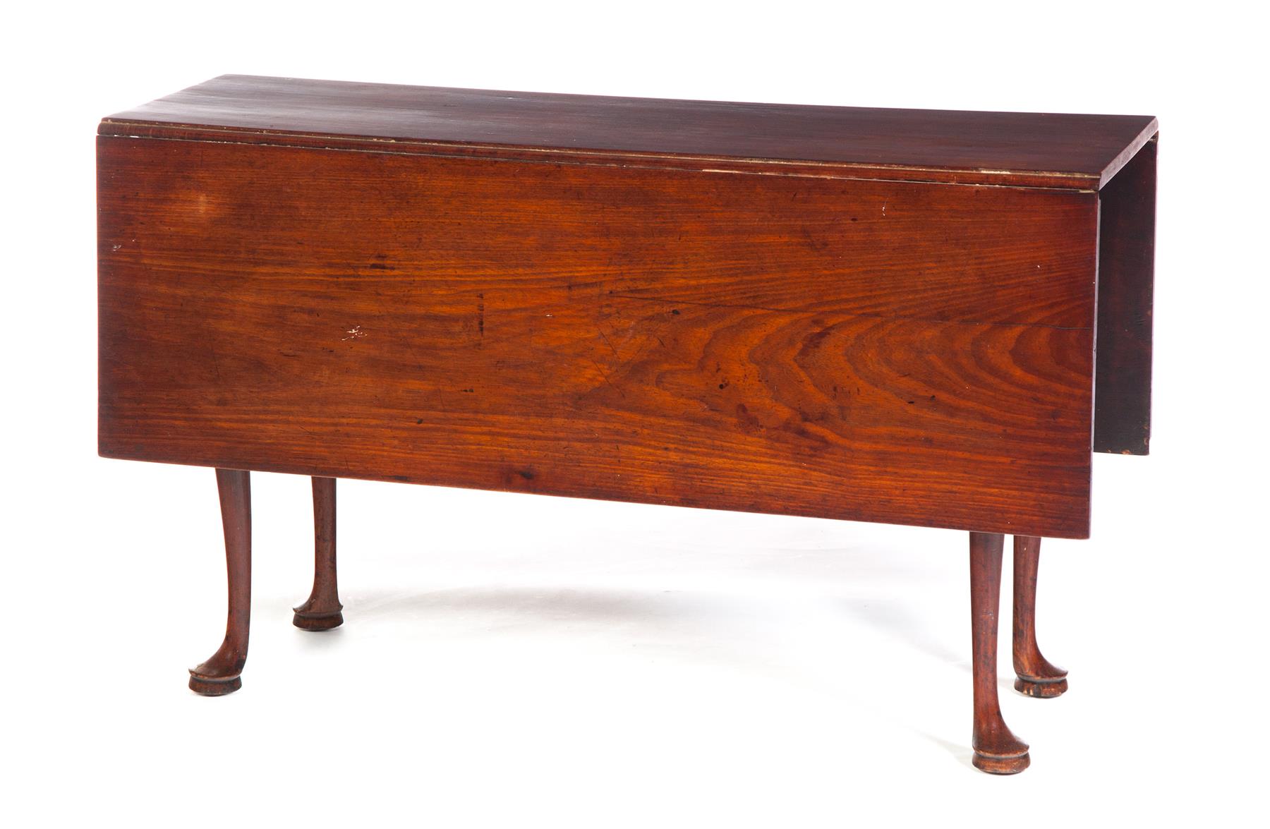 Appraisal: NEW ENGLAND QUEEN ANNE DROP LEAF TABLE Mid th century