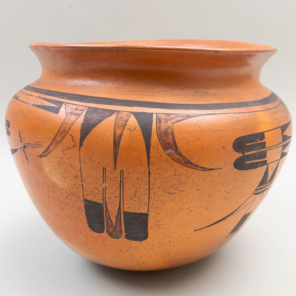 Appraisal: Hopi Polychrome Painted Redware Olla possibly Nampeyo Family x in